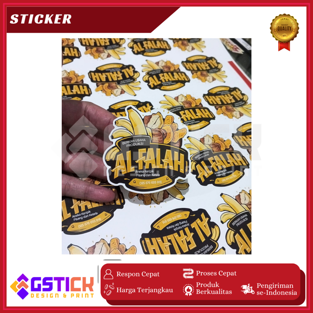 

STICKER LABEL KEMASAN/STICKER PRODUK/ STICKER CUTTING