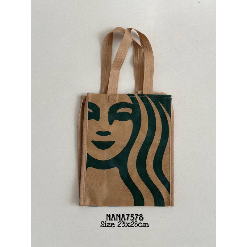 

Starbucks spunbond reusable paperbag small