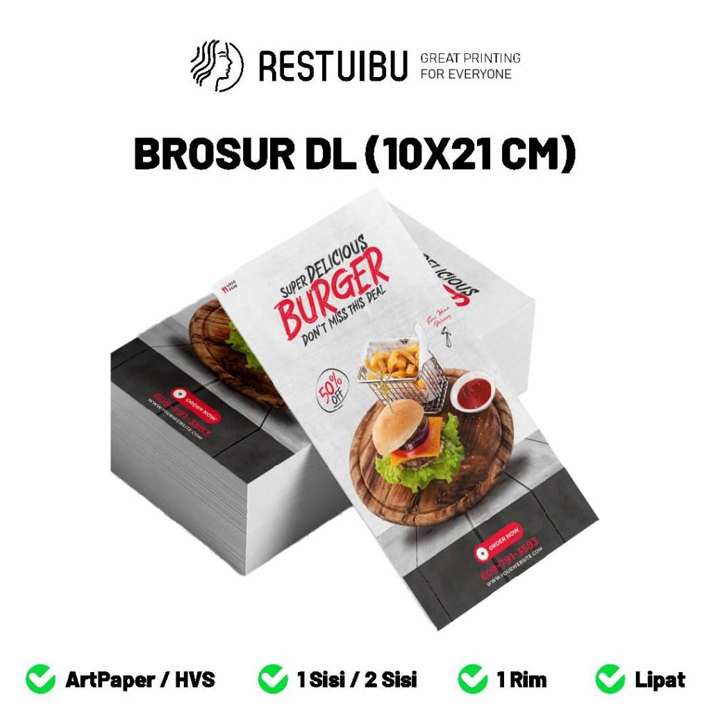 

BROSUR DL (10 X 21 CM) 1 SISI/2 SISI ARTPAPE