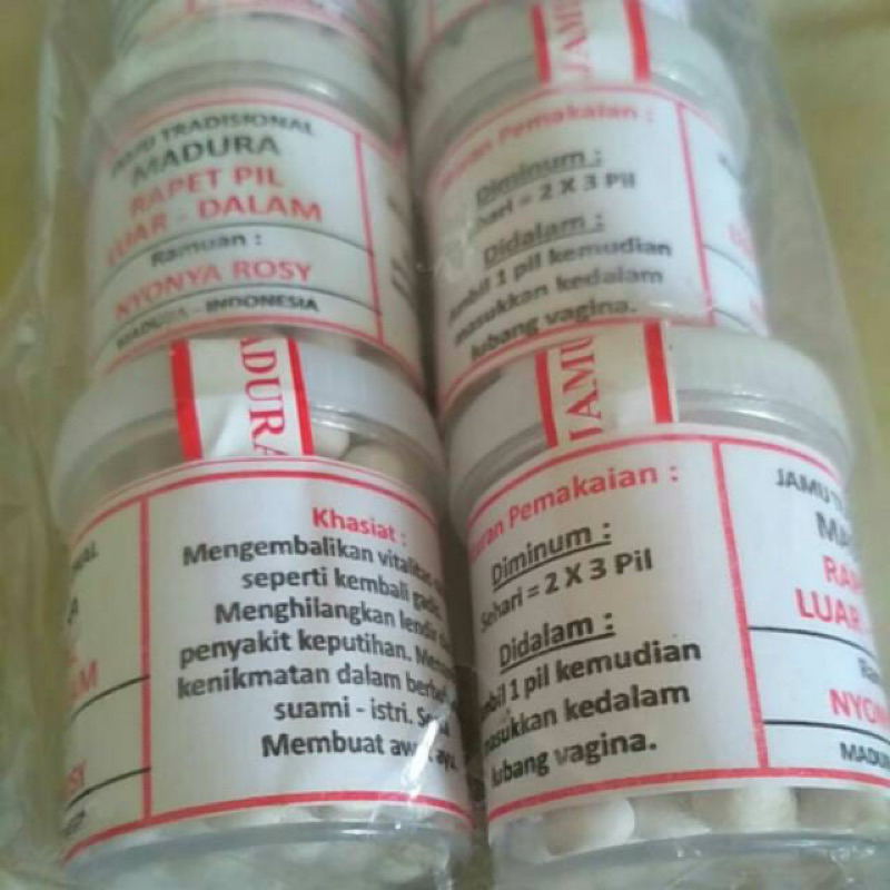 JAMU RAPET LUAR DALAM NYONYA ROSY