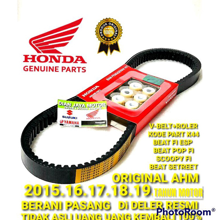 KODE A38G Panbel Plus Roller AHM K44 Beat fi esp pop Setreet Scoopy fi 231K44BAO Original Honda genu
