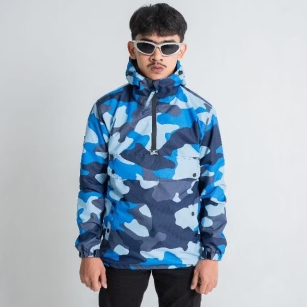 TROUBLEMAKER ANORAK JACKET - CLASSIC GLACIER - CAGOULE JACKET - OUTDOOR JACKET - CASUAL JACKET