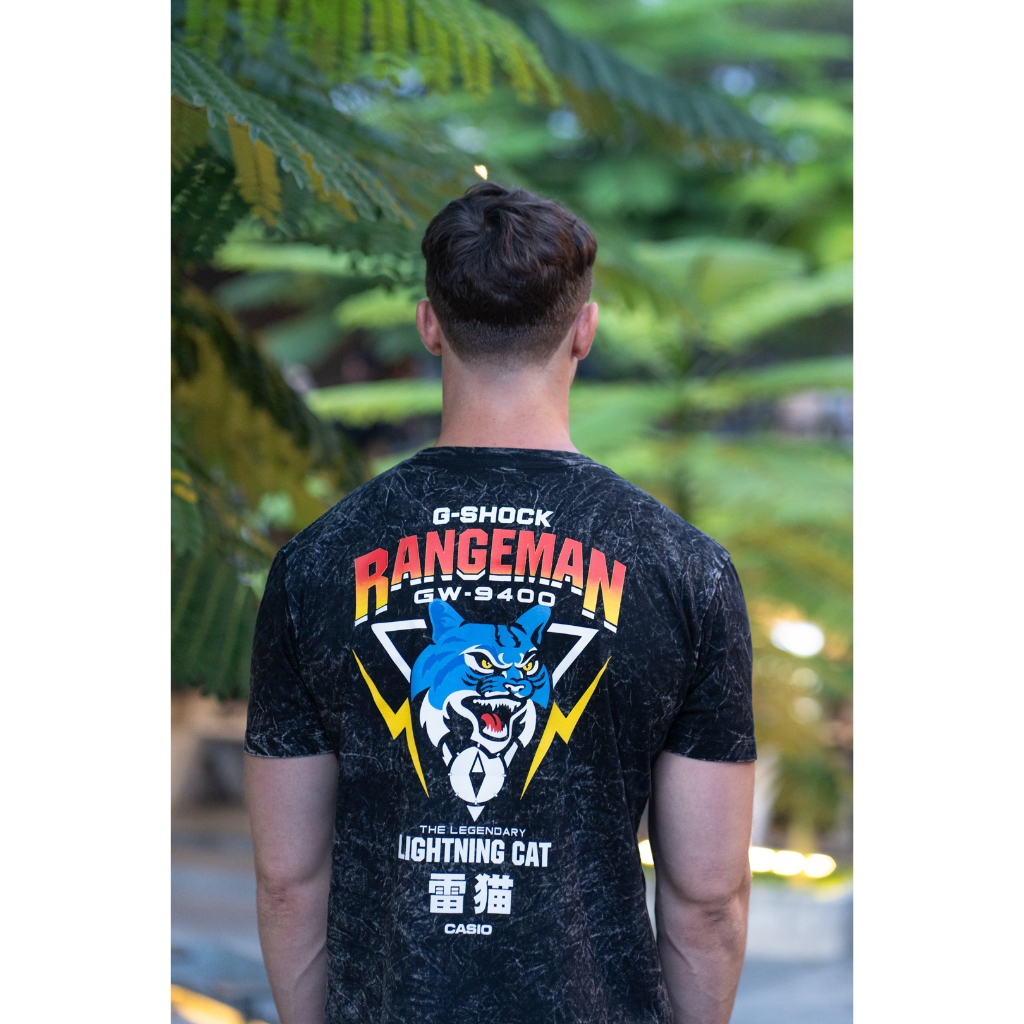 DNDLABS  T-SHIRT G-SHOCK RANGEMAN LIGHTING CAT