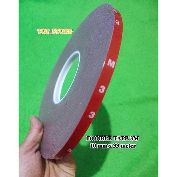 

Double tape 3M foam merah 1 mm x 33 meter KODE C8G9