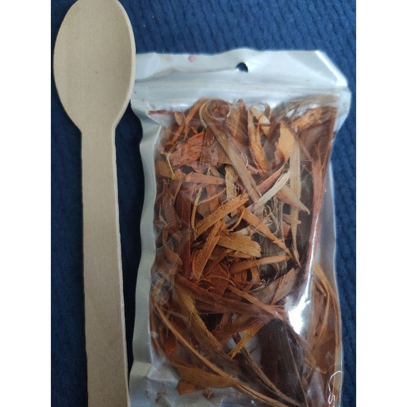 

kayu secang dan sendok kayu