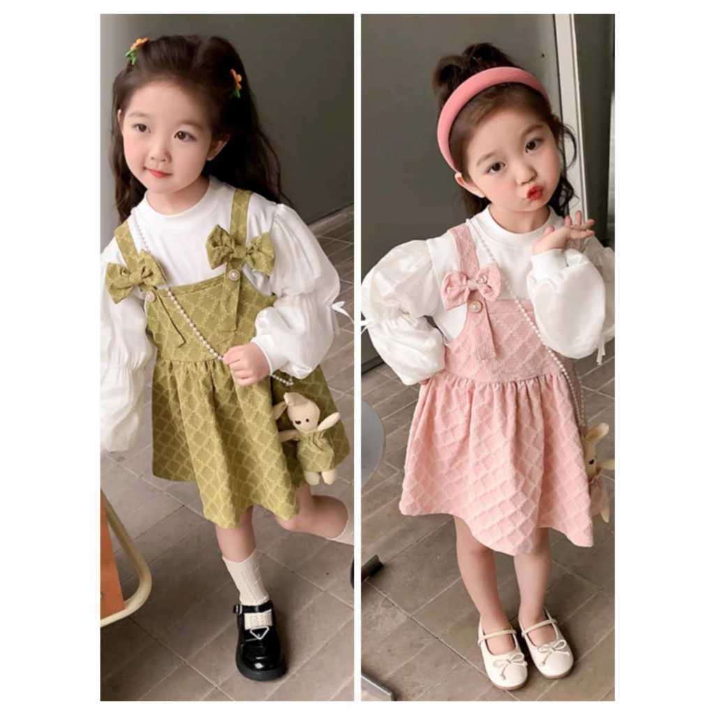DRESS IMPORT BABY FREE DOLL / DRESS IMPORT BONEKA / ROK BAYI PEREMPUAN Dress Anak Perempuan Import P