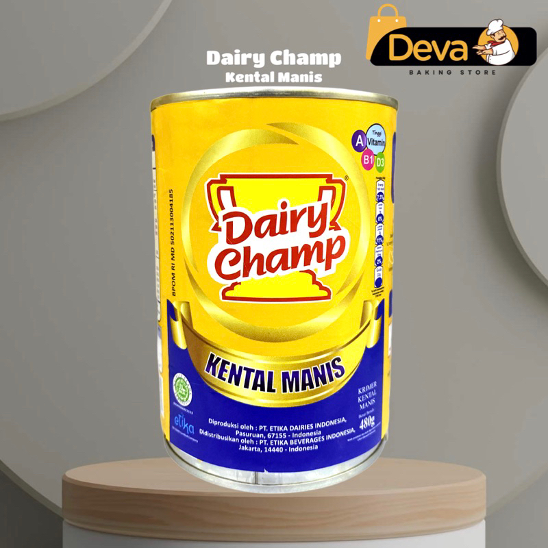 

Dairy Champ Susu Kental Manis 480gr