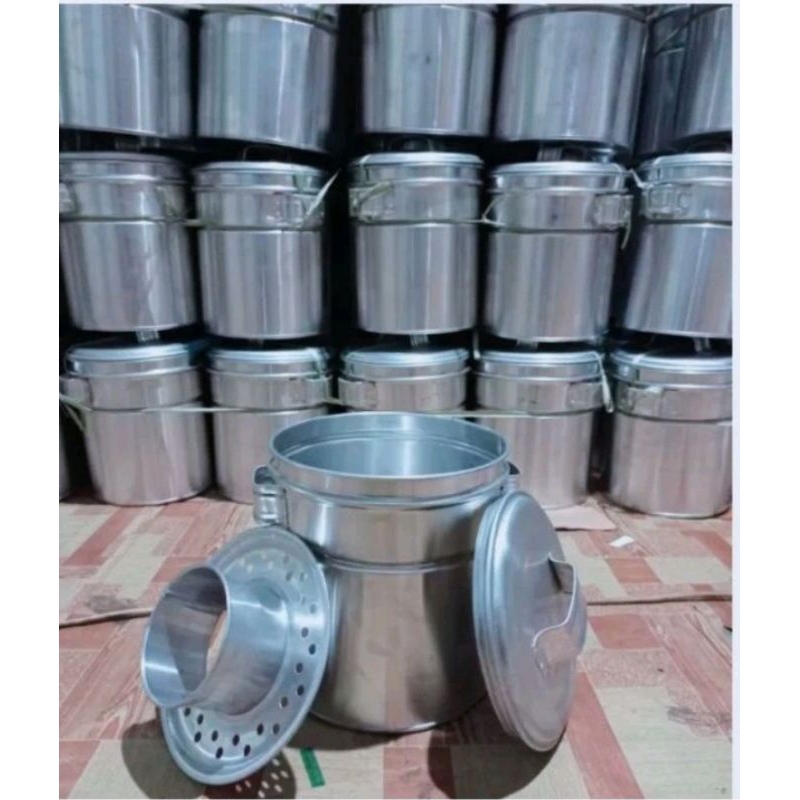 Dandang bakso ukuran 22 bahan Alminium