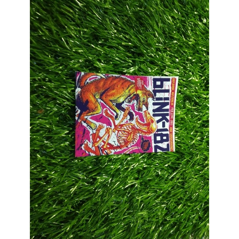 

print stiker blink 182