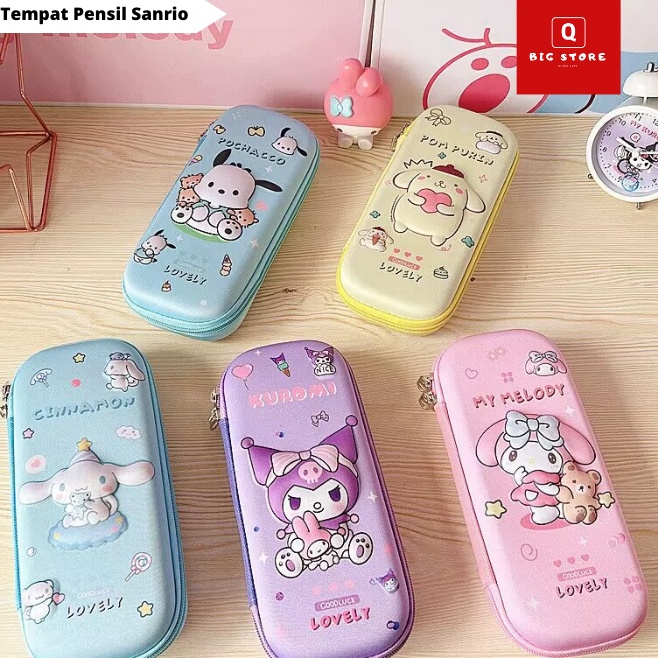 

READY Youful Tempat Pensil Anak Sanrio 3D Anak Laki Laki Waterproof Kotak Pensil Anak Perempuan Alat Tulis Sekolah KODE S3T1