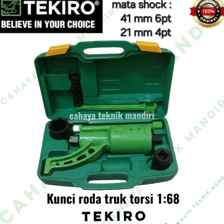 KODE M58K Kunci torsi roda truk TEKIRO labor saving  kunci roda truk ukuran 21 dan 41 mm  impek manu