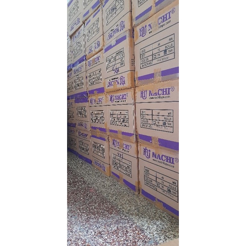 

KODE D5B7 Lakban Nachi ORI 48mm x 1yard 1dus isi 72pcs