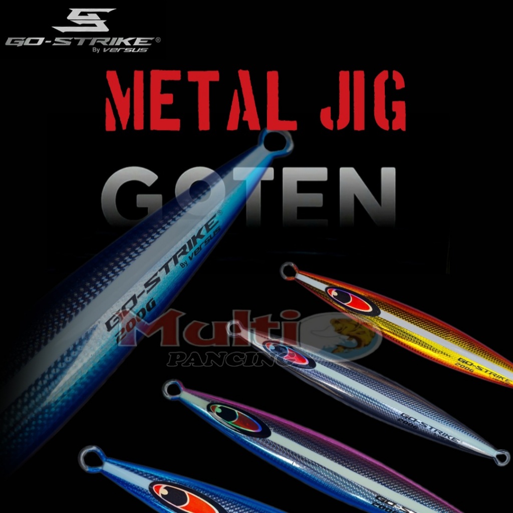 umpan metal jig go-strike VERSUS goten
