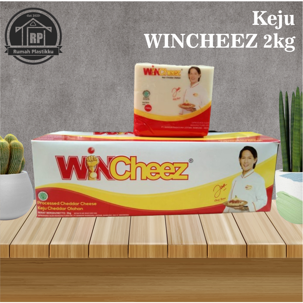 

WINCheez Keju Regular / Kemasan 2kg / 1 Pack isi 250gr x 8pcs