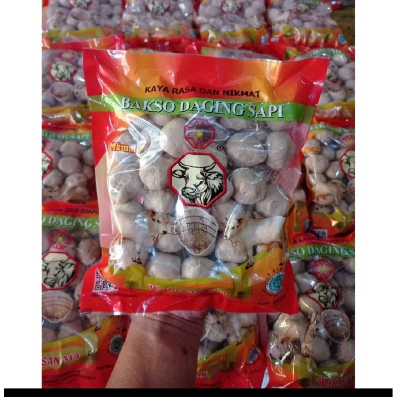 

Bakso Warisan 319 Urat 600gr isi 50pcs