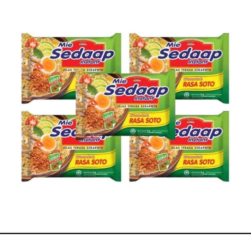 

Mie sedaap kuah rasa soto 90gr