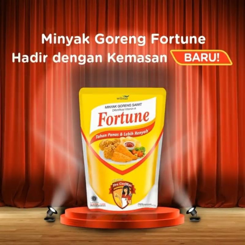 

Fortune Minyak Goreng Refill 2 Liter