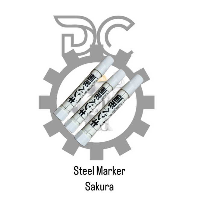 

Solid Steel Marker White / Penanda Besi Baja Permanen Putih Sakura