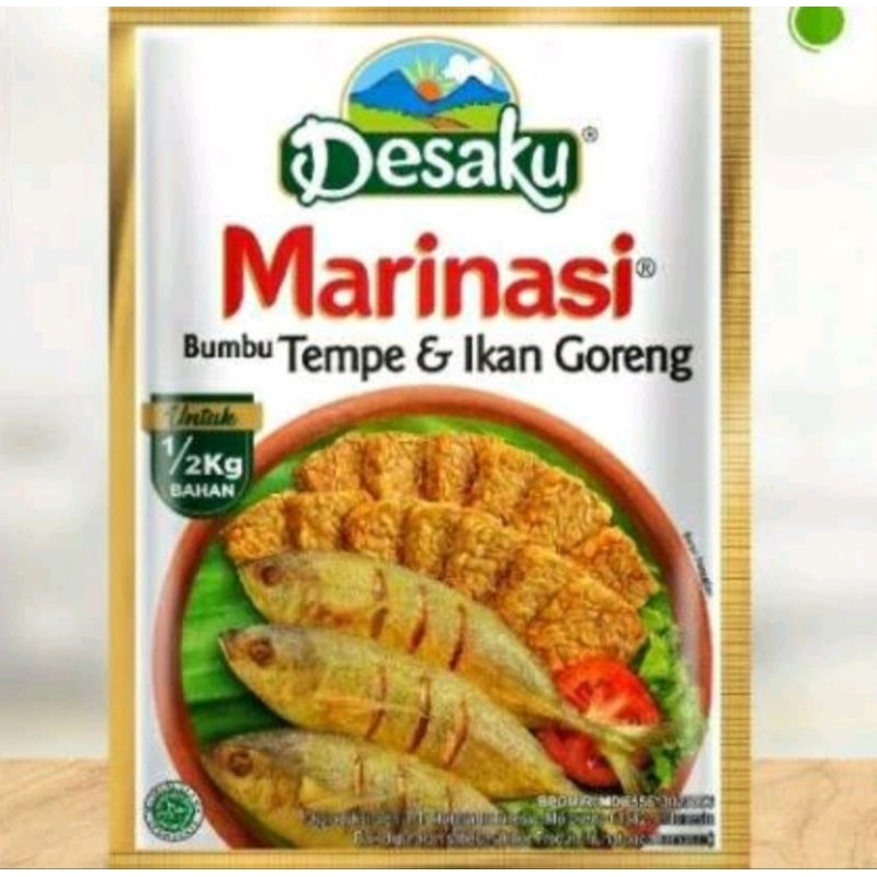 

BUMBU DESAKU MARINASI (TEMPE-AYAM-IKAN) ISI 12 SACHET