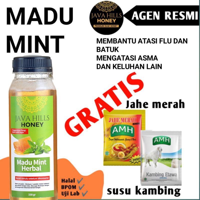 

javahills honey mint herbal madu keluarga sehat,madu untuk flu batuk 100% halal dan sudah teruji klinis madu untuk anak dan dewasa