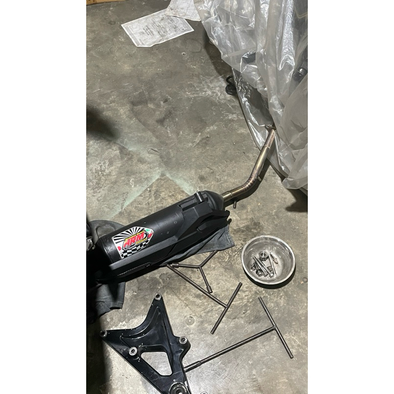 KNALPOT STANDAR RACING VARIO 125/150 LED OLD