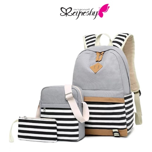 KODE E78Z RR ZEBRA  Tas Ransel Backpack Fashion Wanita