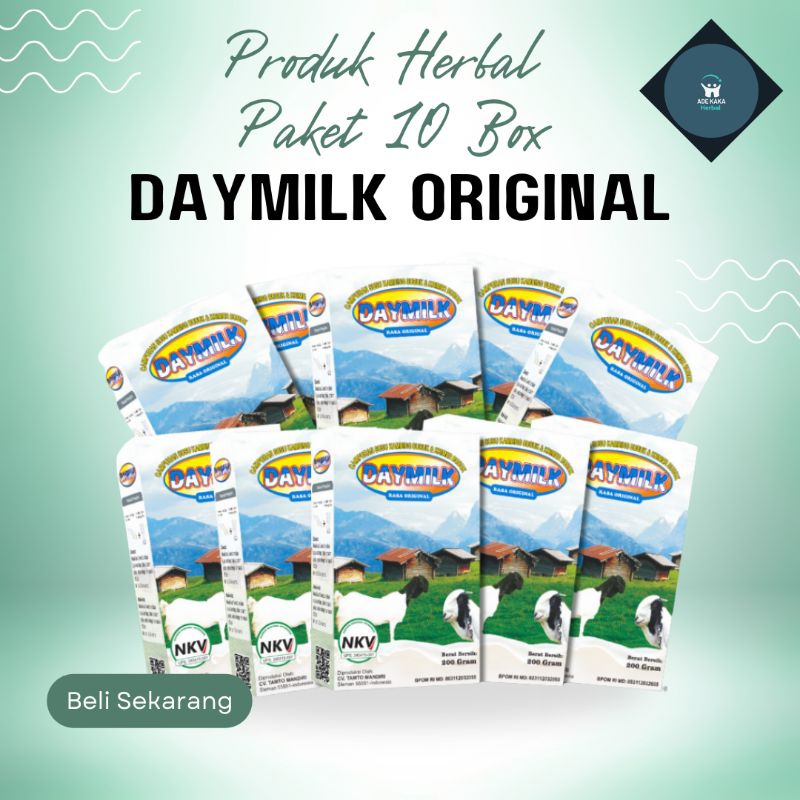 

Susu Kambing Daymilk Original Paket 10 Kotak 2000gr