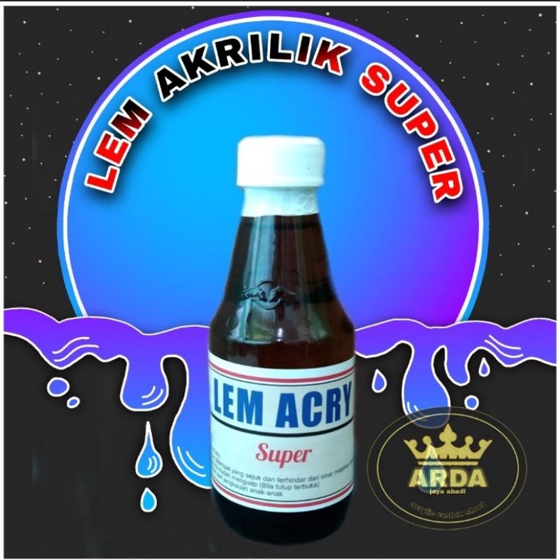 

LEM AKRILIK SUPER 15 ML KODE D8T3
