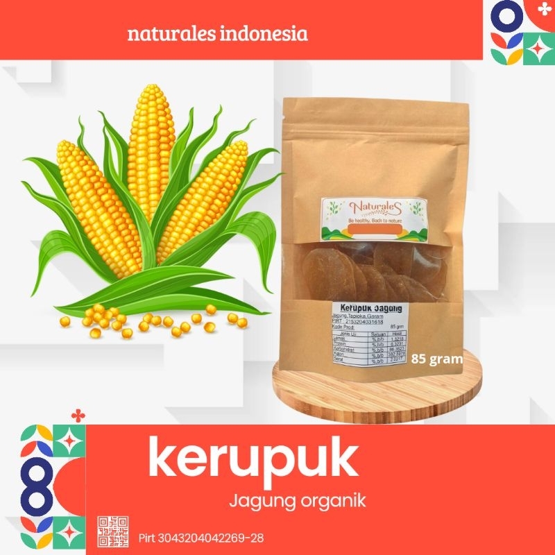 

Kerupuk Jagung | Gluten Free | Mentah | Naturales | 85gr