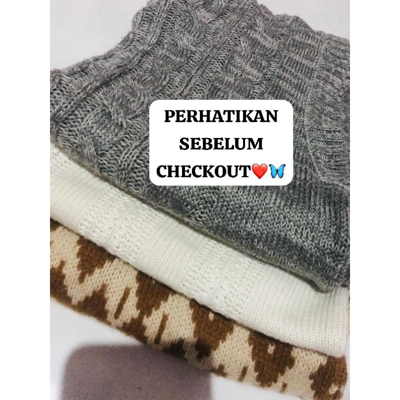 Preloved vest Vest Murah Vest Rajut Vest aesthetic