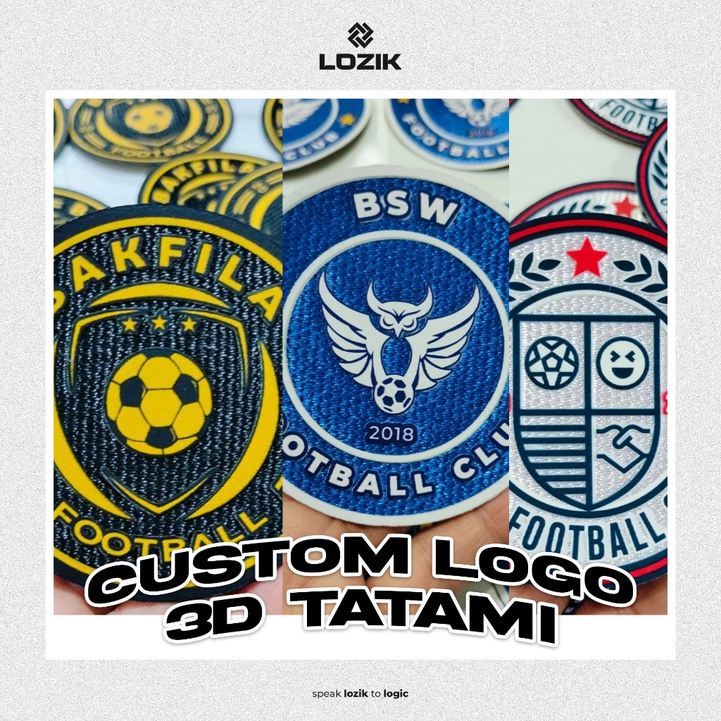 LOGO 3D TATAMI CUSTOM | PATCH LOGO 3D | LOGO 3D JERSEY | LOGO 3D PATCH JERSEY | CUSTOM LOGO 3D TATAM