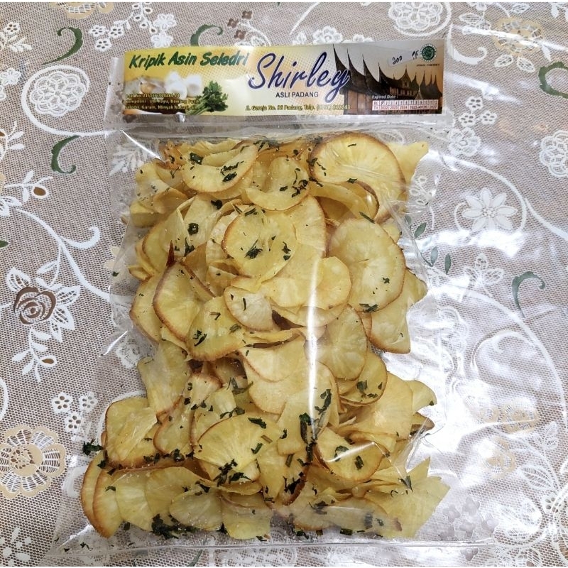 

Keripik Asin Seledri Shirley