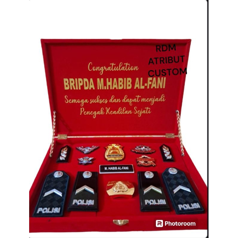 SET BOK PANGKAT BRIPDA PDH PDU CUSTOM BAHAN BERKUALITAS TERBAIK PANGKAT BRIPDA BINTARA