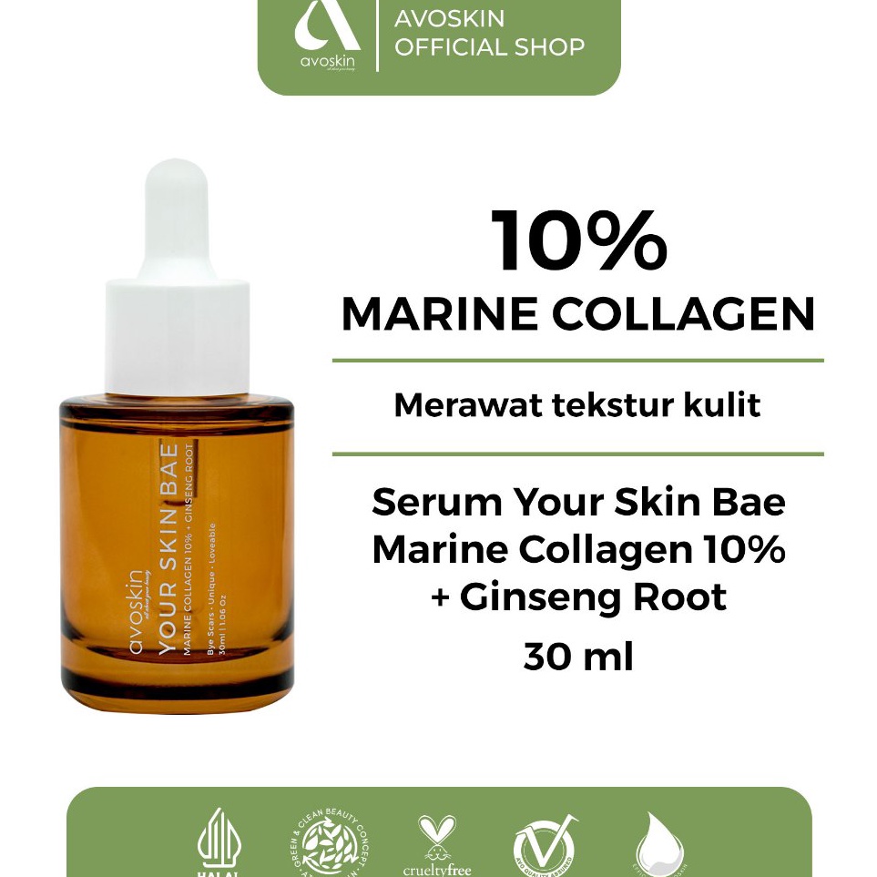 Serum Avoskin Your Skin Bae Marine Collagen 3mlMerawat Tekstur Kulit o A2R2
