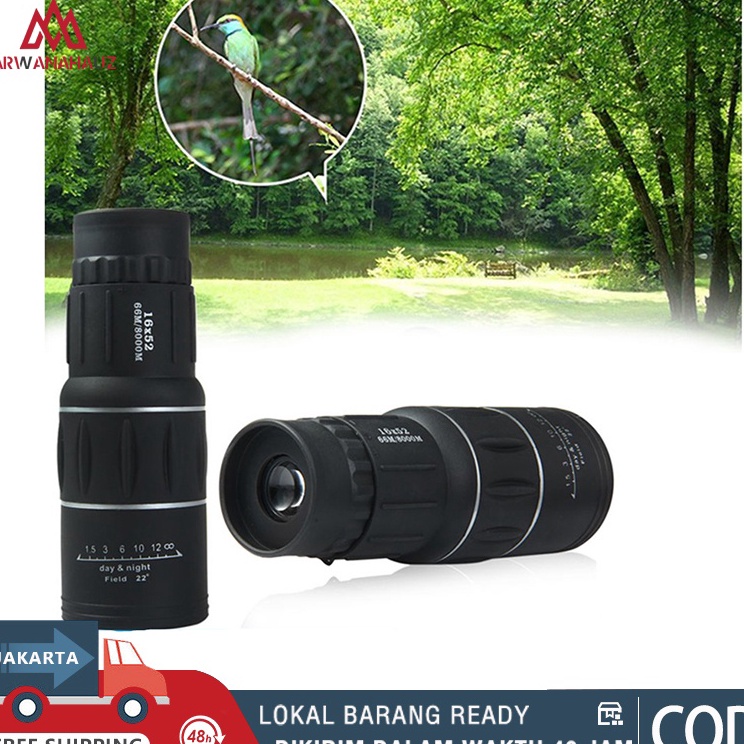 Dijamin Original  Teropong Monocular Jarak Jauh Malam 66M 8M Original  Monocular Teleskop Jarak Jauh