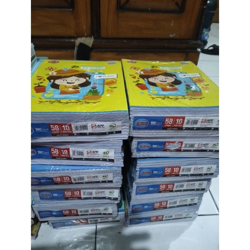 

Buku tulis SIDU 38 lembar