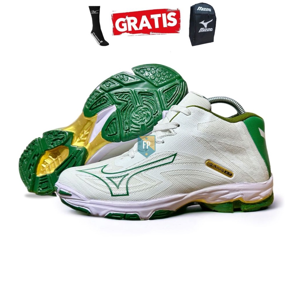KUALITAS TERBAIK Sepatu voli Mizuno wlz 7 Wanita sepatu volly Wave lightning z7 cewek wanita mizuno 