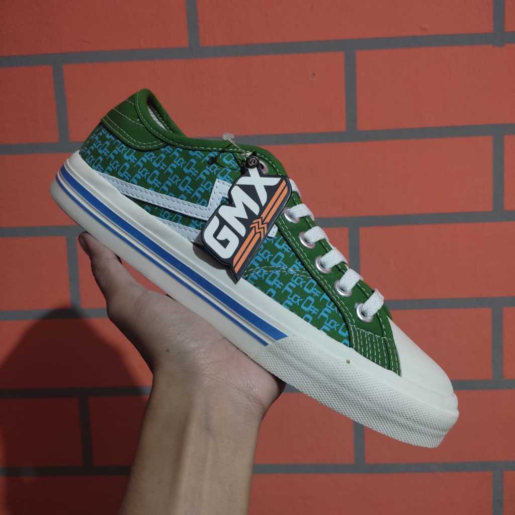 Arcadia Warehouse | Geoff Max Maverick Fucktype Green Blue | Sepatu Pria | Sneakers Pria