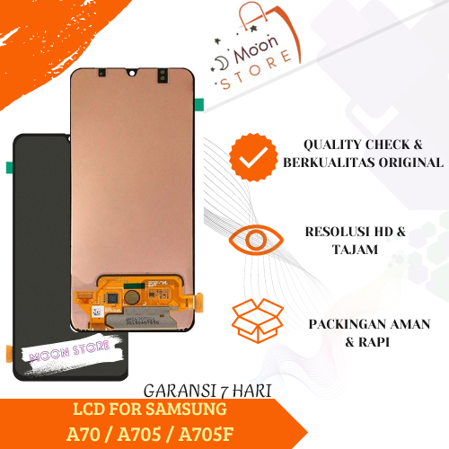 LCD TOUCHSCREEN SAMSUNG A70 A705 A705F ORIGINAL COMPLETE