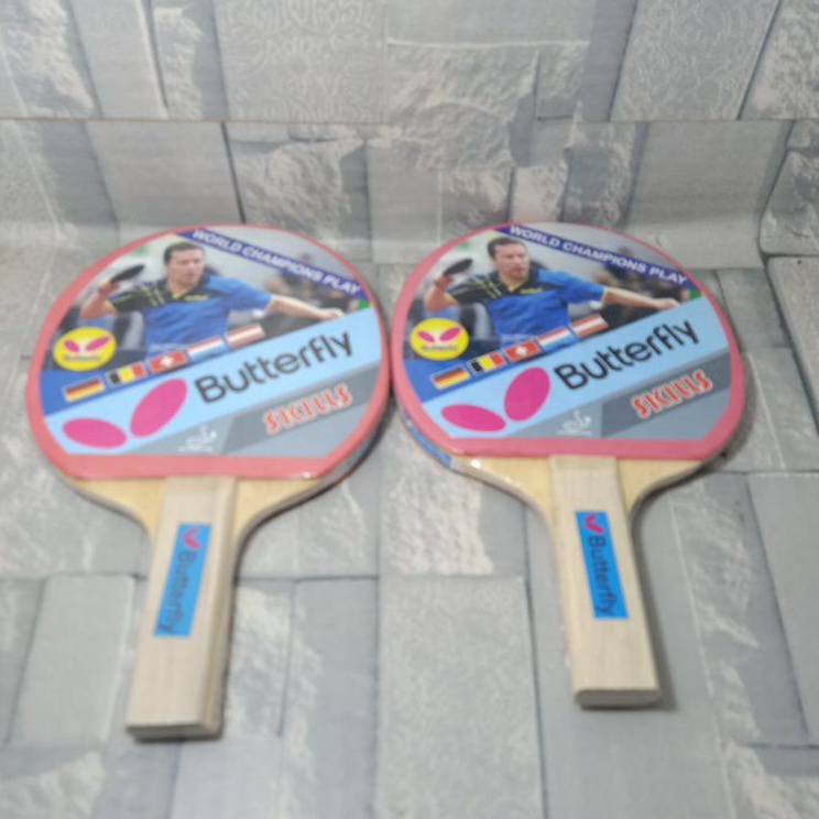 Borong Diskon  Bet Pingpong butterfly Skills Bet Pingpong Kayu