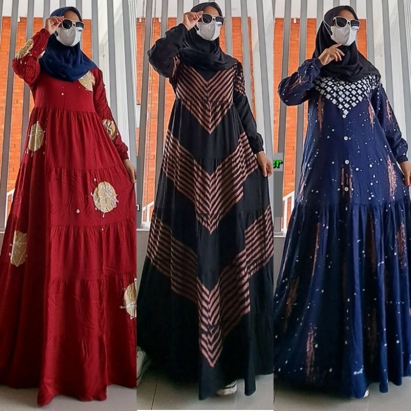GAMIS TWILL ORI GAMIS TUWIL GAMIS PEKALONGAN GAMIS HITAM SUSUN