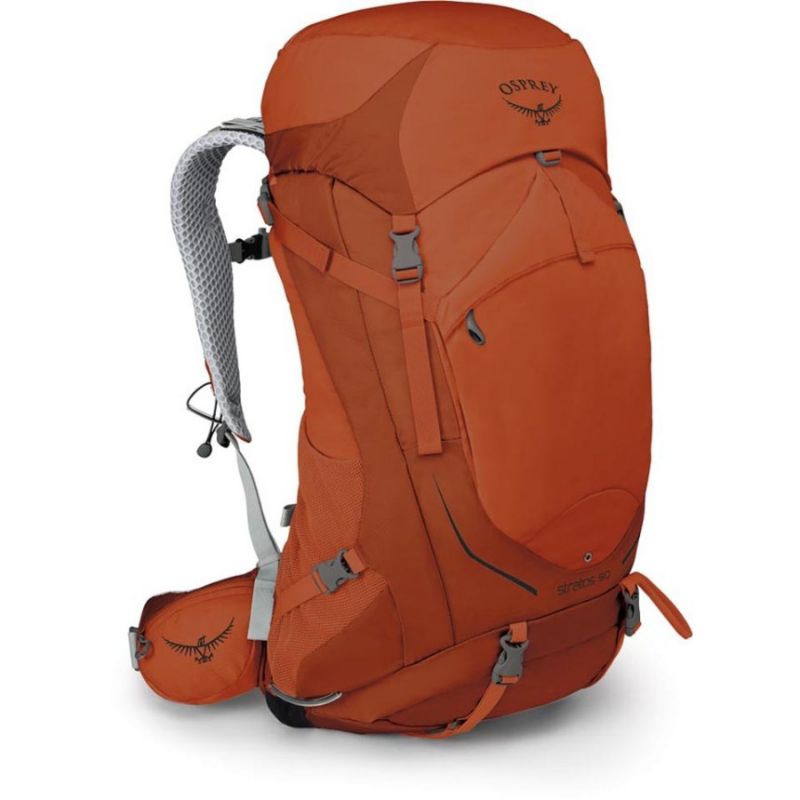 Osprey Startos 50L Orange 100% Original – Tas Gunung Carrier Branded
