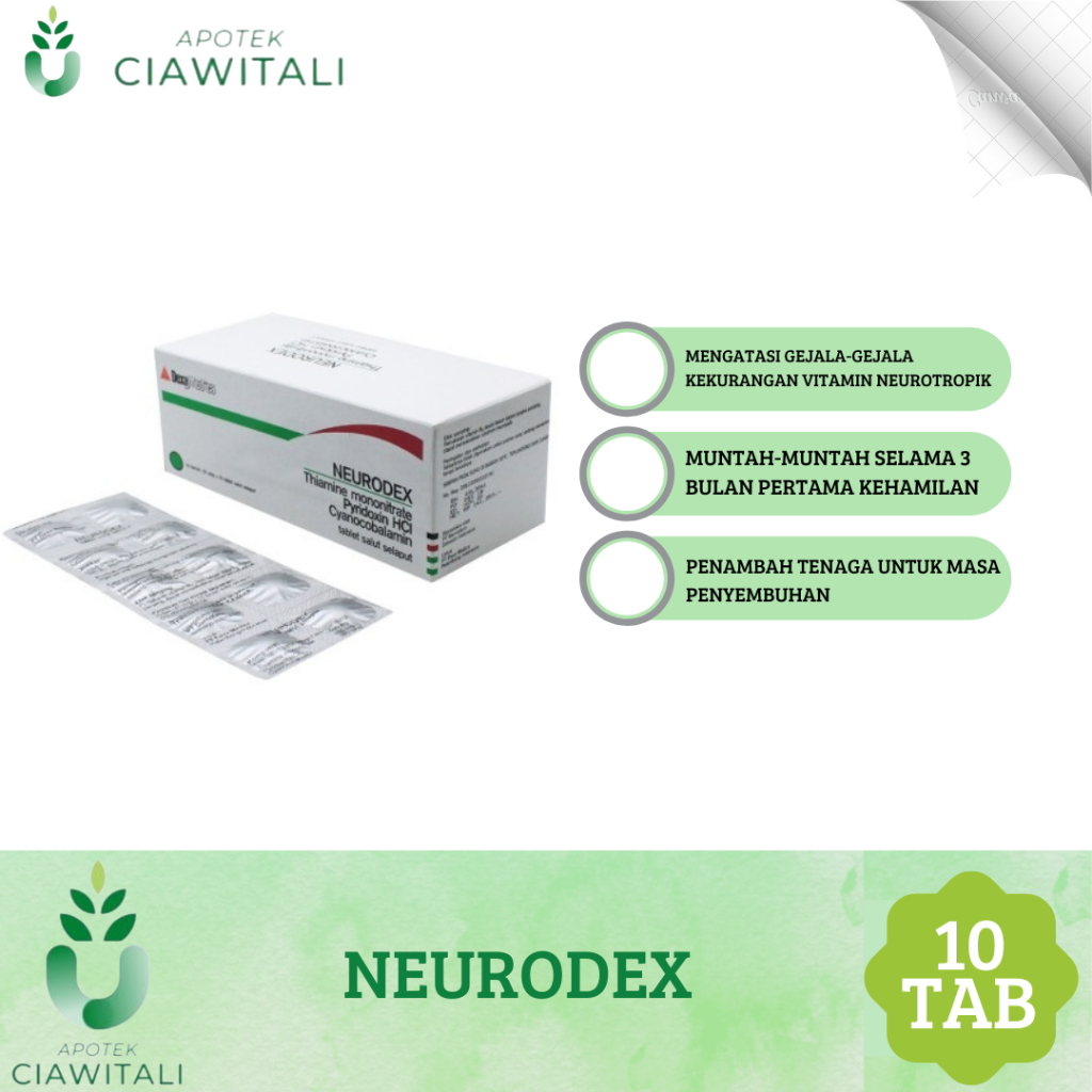 NEURODEX [VITAMIN B COMPLEX] ED : 10-24