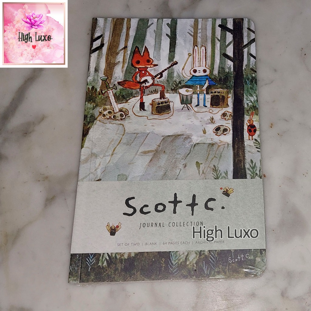 

Buku Jurnal Scottc Journal Collection Set Of Two Blank 2 X 64 Pages Each Archival Paper NOTE Book NOTES IMPOR IMPORT ORIGINAL AUTHENTIC DIARY DIARI NOTE CATATAN COOL KEREN CUTE English LUXURY NOTEBOOK LUX LUXURIOUS MEWAH Fantasy FANTASI FIKSI FICTION LUCU