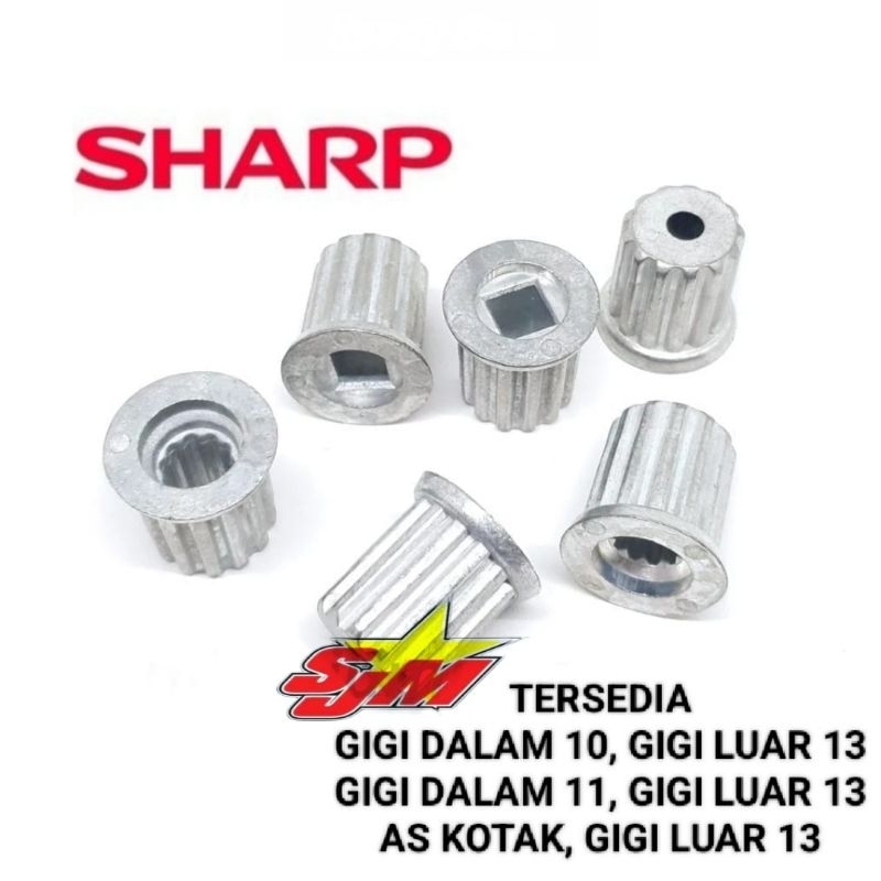 Inti Pulsator Mesin Cuci Sharp 2 Tabung