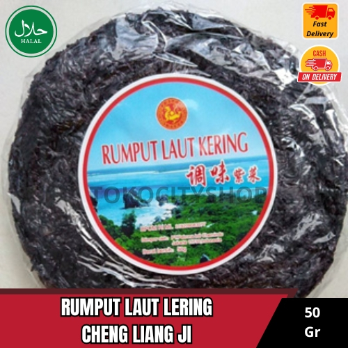 

Rumput Laut Kering / Chen liang ji Rumput laut kering / Makanan Instant / 50gr