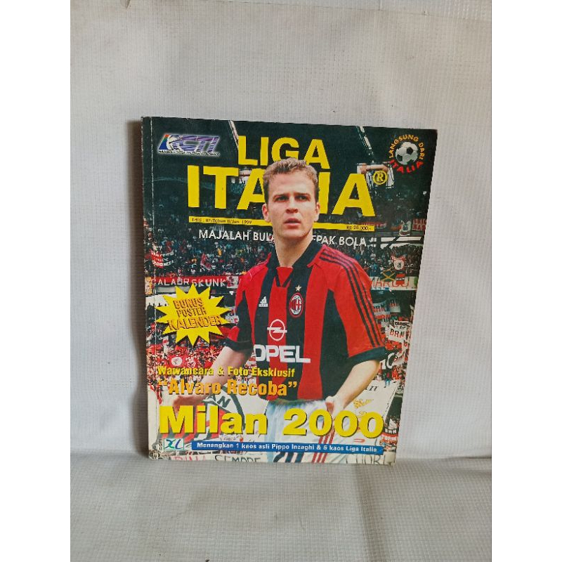 Majalah Liga Itali Edisi 07 juni 1999