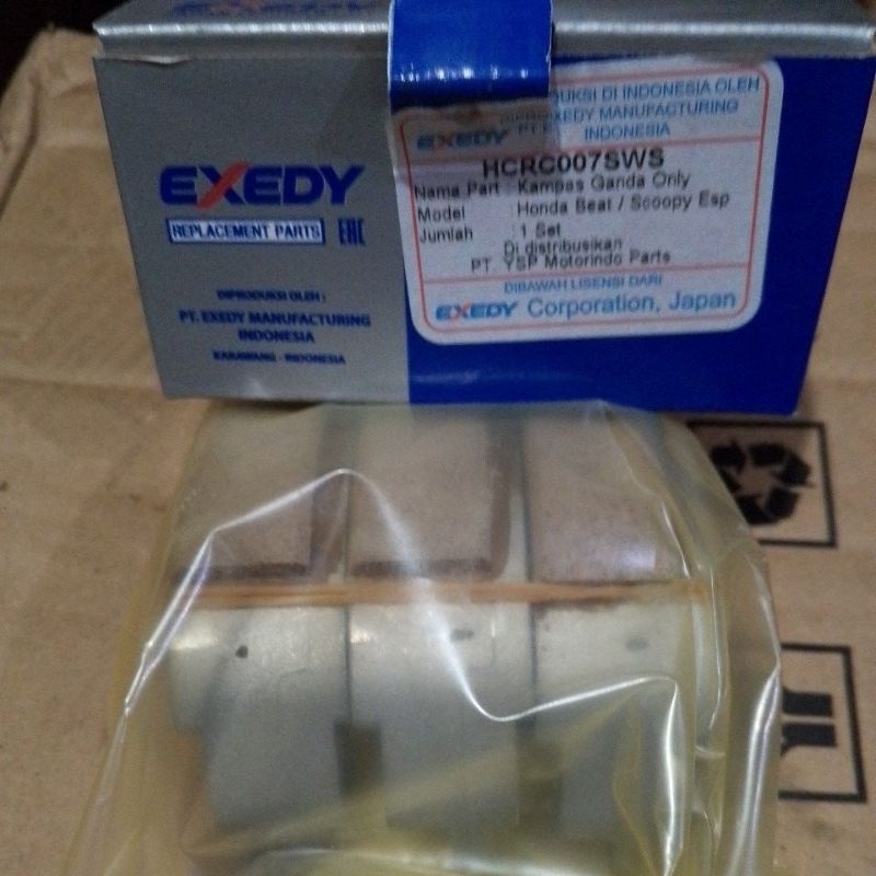Kampas GANDA K16 only original Exedy Scoopy Esp K16