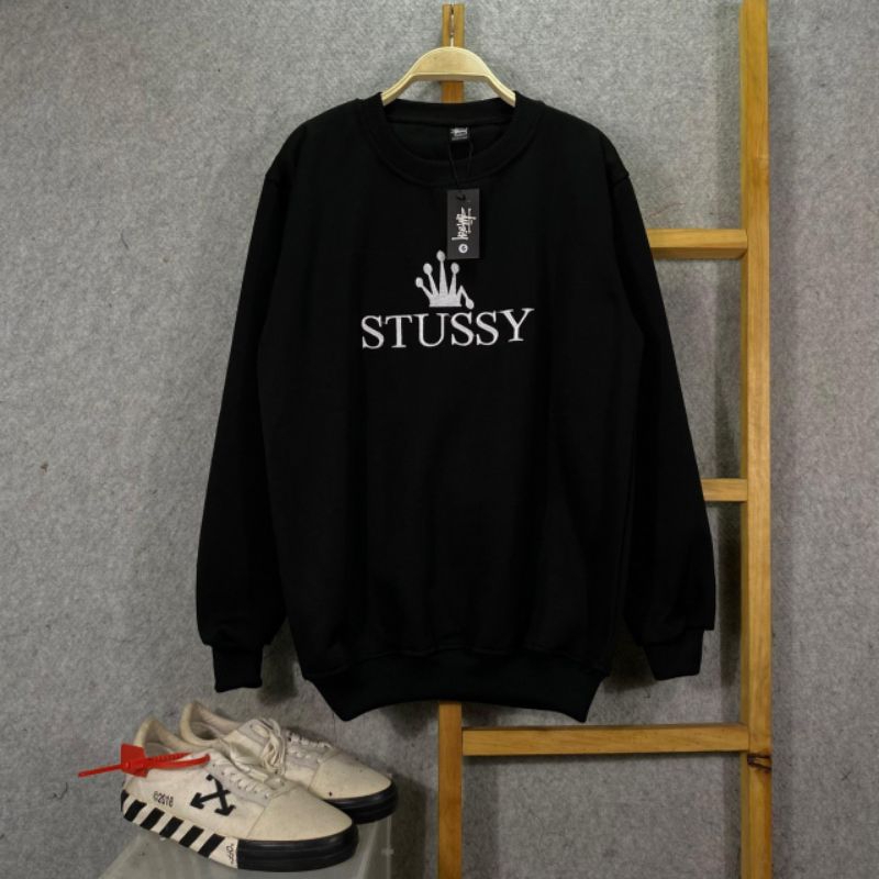 CREWNECK STUSSY FULL TAG LABEL