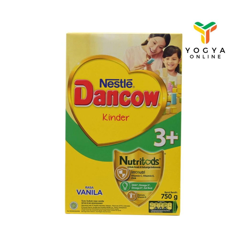 

Dancow 3+ Susu Pertumbuhan Rasa Vanilla Box 750 Gr